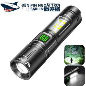 SMILING SHARK | Đèn Pin LED SMILING SHARK M60 Đèn Cắm Trại Chống Nước 7 Chế Độ Siêu Sáng Có Thể Sạc Lại Với Đèn Chiếu Sáng Ngoài Trời COB SD5374