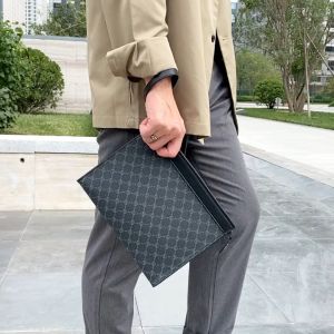 GLADIO Tas Pria Clutch Hitam GLD005B5 Mewah Multifungsi Antero Elegan Premium Casual Simple Leather
