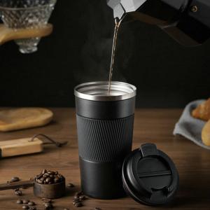 DIHUANTUO | Insulated Stainless Steel Travel Coffee Cup