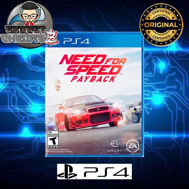 Need for Speed Payback, Electronic Arts, PlayStation 4, [Physical