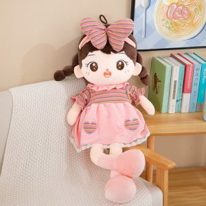 QIAOSHANG | Cute Princess Soft Toy Doll with Big Eyes