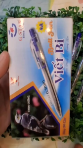 Combo 12/24 cây bút bi mực xanh Gstar 4A ngòi 0.5mm ( viết rất êmmực đậm đẹp )