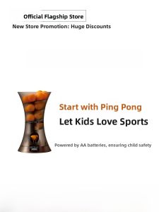Portable No-Install Simple Automatic Ping Pong Ball Serving Machine Home Use Childrens Companion Training Serving Device