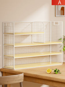evesigar | Table Organization Shelf Desk Snack Storage Rack Layered Kitchen Storage