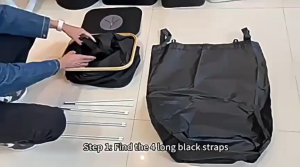 100L Kitchen Recycling Bin & Storage Bags Kitchen Recycle Bin Large Capacity Bottle Recycle Bin With Removable Tote Bags
