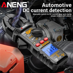 ANENG | ANENG CM86 Auto-Range Clamp Meter 600A AC/DC Voltage Current LCD Backlight NCV Temp Frequency  Electrician Maintenance TooL