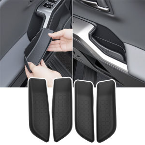 Car Door Handle Storage Box for Toyota RAV4 2026 Inner Door Armrest Organizer Tray Phone Holder Interior Accessories