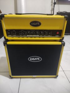 Ampli gitar execute head cabinet 8inch suara mantap