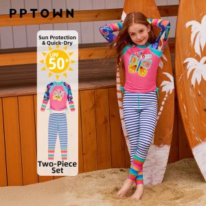 PPTOWN | Sun Protection & Quick Dry Swimsuit