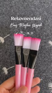 3 pcs Kuas Masker Mask Brush Kosmetik DIY Makeup Wajah Bulu Lembut