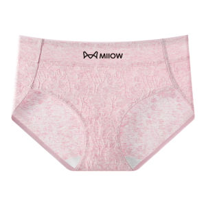 miiow | Antibacterial Pure Cotton Triangle Shorts Womens Underwear Seamless Comfortable Anti-chafing Briefs Youth Daily Wear MiiOW