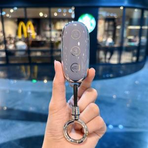 Ideal L9 Key Cover Case for L8/L7 One Car New Energy Protection Shell High End Buckle Womens Ideal Car Interior Accessories