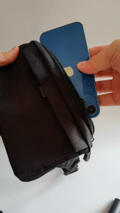 [SG READY STOCK] Waterproof zip waist pouch fanny pack by Grind and Shine