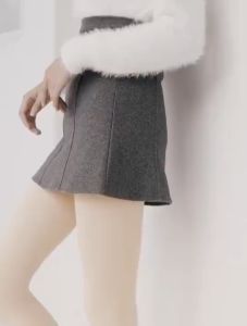 Quần tất nữ lót lông giữ nhiệt màu da đen siêu ấm  - Quần legging giữ nhiệt siêu ấm QTLL02