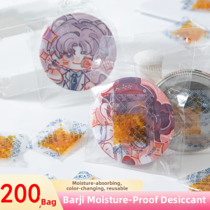 Desiccant Moisture Absorber Silicone Badge Book Camera Dog Food Reusable Anti-Dampness 824 Flat Placement Normal Specification