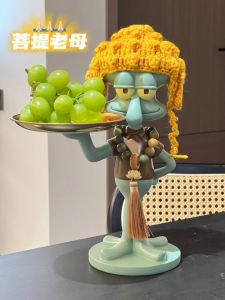 Octopus Tray Mobile Phone Holder Living Room Entrance Storage Decoration Decoration Key Fruit Jewelry Drink Dining Tray