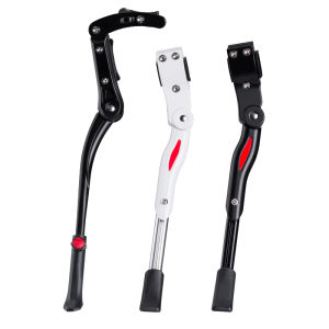 ROCKBROS Chân chống xe đạp điều chỉnh được Bằng hợp kim nhôm Chân chống bên để đậu xe Xe đạp địa hình MTB Xe đạp đường trường Chân chống đôi cho xe đạp 24-29 inch