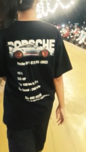 เสื้อ Porsche 992 GT3 RS ผ้า Cotton 100% สู้ร้อนเเดดเมืองไทย ใส่สบาย ลายไม่เหมือนใครในตลาด