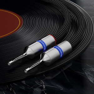 Monosaudio B806 Hifi Audio Banana Plug 7mm Speaker Terminal Pure Copper Gold/Rhodium Plated Available Jack for Amplifier