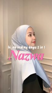 Jilbab Malay Dagu Nazwa By Al-Dhans