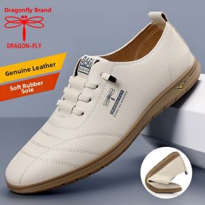DRAGON-FLY | Leather Business Casual Shoes