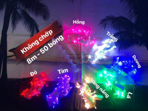 Dây Đèn Trang Trí NOEL Không Chớp [7m5 - 50 bóng]