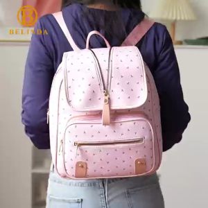 Belinda Women Bag M8611 Korean Fashion Original Backpack PU Leather Bag For Women