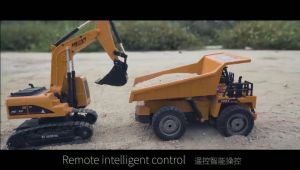 REDFIRE TOYS HENGJIAN COLLECTION SERIES MAINAN RC KONSTRUKSI DUMP TRUCK BULLDOSER EXCAVATOR FORKLIFT CRANE