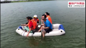 Aksesoris Perahu Outdoor / 2pc Dayung Aluminium Kayak Paddle / Tahan Lama Ringan