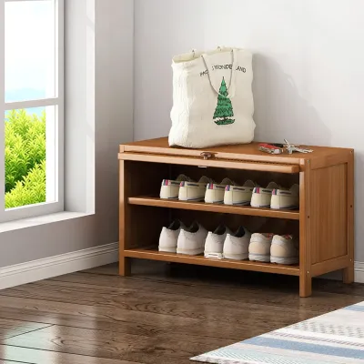 XUNHUAI | Waterproof Sun-resistant Large Capacity Wooden Shoe Cabinet