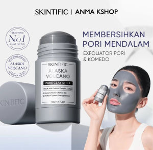 SKINTIFIC Alaska Volcano Pore Clay Stick 40 gr