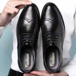 JIFANPAUL | Business Brogue Shoes Large Size