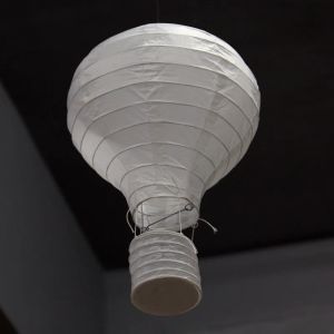 White Diameter 10"-16"(25-30-35-40cm)Hot Air Balloon Paper Lantern Decor Xmas Festival Chinese Paper Lantern Wedding Party Decor
