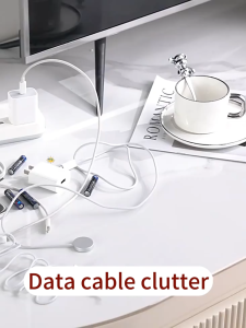 2 / 3‑Layer Multifunctional Cable Storage Box Large‑Capacity Power Strip Wire Case Charger Socket Cord Organizer for Desktop Home Office Wire Management