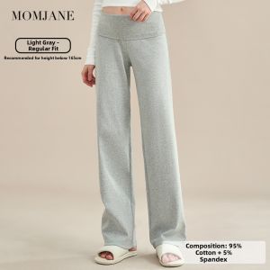 Mom Jane | Stretchy Cotton Maternity Sleep Pants Autumn Winter