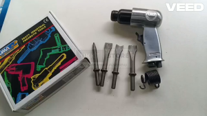 AT-2010XR สกัดลม ค้อนลม ชุดสกัดลม คอนกรีต พร้อมดอกสกัด4ดอก 150mm สิ่วนิวเมติกค้นเครื่องมือพลั่ว Tool Professional สกัดสน