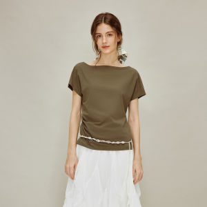 INMAN | French Casual Off Shoulder Cool T-Shirt