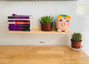 [[T12]] kệ gỗ thông âm tường dày 20mm