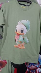 Kaos Pria 3 Dimensi Motif Animasi Daisy Donald Duck Tshirt Oblong Katun 24s H0126 By Hans & co