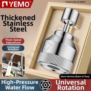 YEMO | Stainless Steel Anti-splash Flexible Spray Head