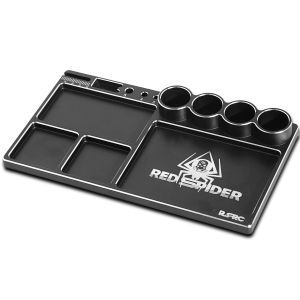 Bộ Dụng Cụ Tua Vít Lục Giác RED SPIDER 1 Món Giá Đỡ Cho Xe RC Thuyền Máy Bay Không Người Lái Giá Để Dụng Cụ Kim Loại Khay Đựng Tỷ Lệ 1/8 1/10 Kệ Dụng Cụ Sửa Chữa