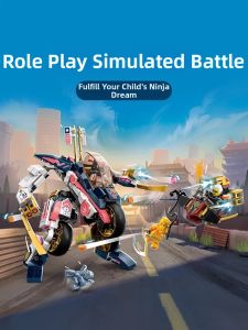 Deformable Zanes Mech Bike Assembly Toy