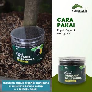 Pupuk Organik Tanaman Hias Pupuk Organik Multiguna Kemasan 300gram