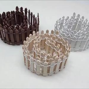 1 Chiếc Hàng Rào Gỗ Mini Cho Vườn Cổ Tích Hoa Trang Trí Bền Đẹp Vườn Nhà Tôn Trang Hoàn Hảo Trang Trí Giáng Sinh