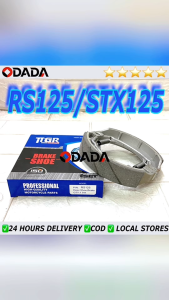 ODADA TTGR Motorcycle Brake Shoes Rear For:RS125STX125DT125RS100 RRYBR125RXT135GY6125X-1GALAVEGACRYPTONHD3 FR