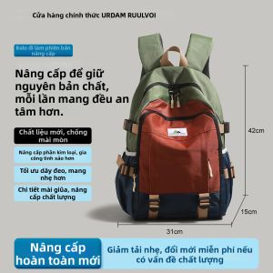 URCDN RDALVO | Balo Màu Khối Nhẹ Dễ Mang Khi Đi Du Lịch