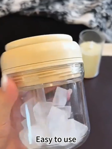 [SG] 3 in 1 ice cup  with a straw and is a food-grade cold drink cup suitable for outdoor camping trips.380ml/550ml冰格冰杯