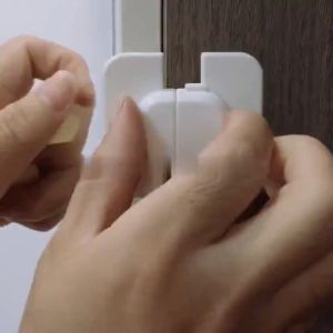 BF-C1258 Safety Lock Kunci Kulkas Pengaman Anak Serbaguna Pengunci Kulkas Kunci Tambahan Anti Jepit