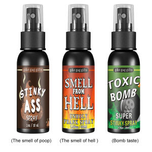 30ml Funny Fart Spray Non Toxic Stinky Fart Gag Prank Joke Spray Can Halloween Fake Poop Smelling Prank Props Party Supplies