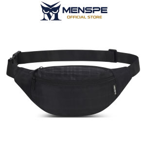 MENSPE Chest Bag Waist Bag Crossbody Chest Bag Multi-Functional Fitness Bag Small Waist Pouch Waterproof Wear-Resistant Waist Bag with Adjustable Strap for Workout Running
